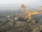 Open-pit iron-ore mine near Prijedor in Bosnia and Herzegovina